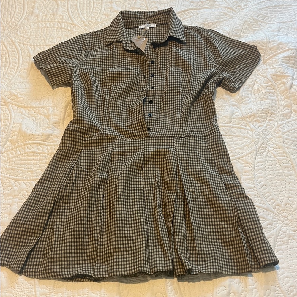 Rihoas Checkered Dress
